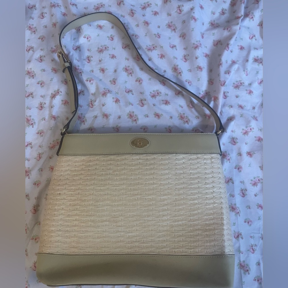 tan purse